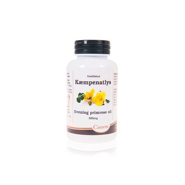 Camette Kmpenatlysolie Evening Primrose Olie - 180 kapsler