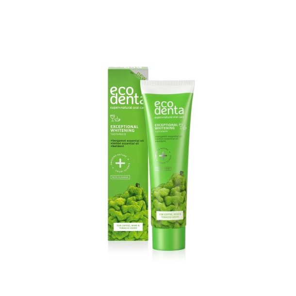 Ecodenta Tandpasta Whitening Exceptional - 100 ml.