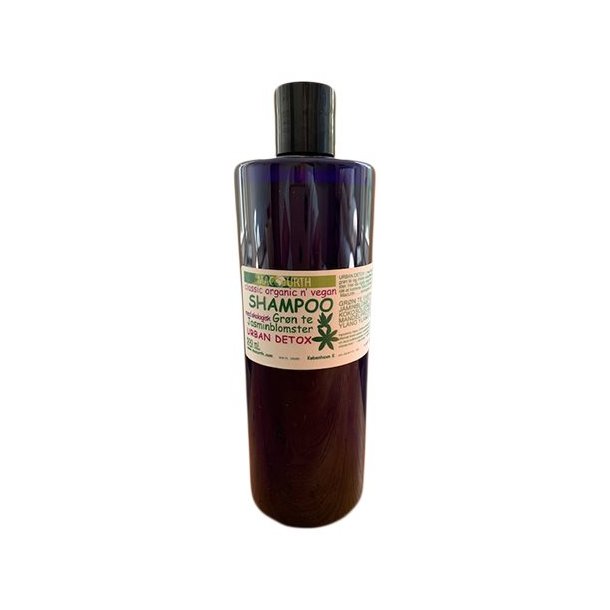 MacUrth Shampoo med Grn Te og Jasminblomst - 500 ml