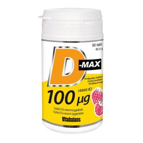 Vitabalans D-max 100 ug - 90 chewing losses.
