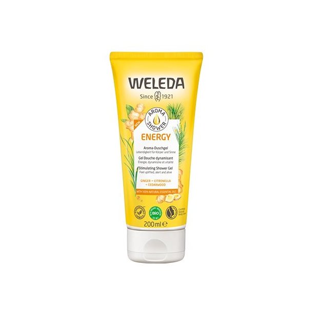 Weleda Aroma Energy Showergel - 200 ml.