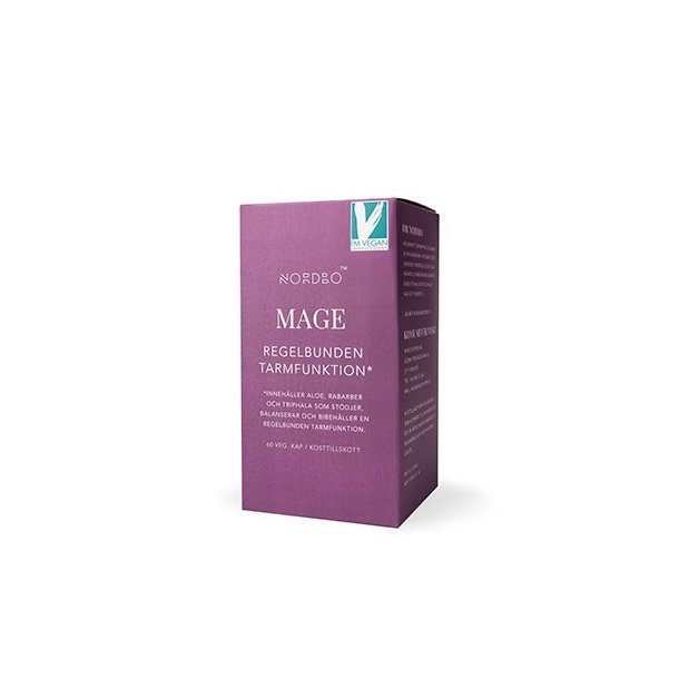 NORDBO Mage/Mave - 60 Kapsler