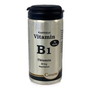 Camette Vitamin B1 Thiamin 30mg - 90 tab.