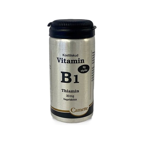 Camette Vitamin B1 Thiamin 30mg - 90 tab.