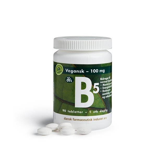 B5-vitamin - 90 Kapsler