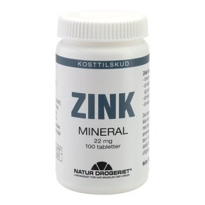 Zinc tablets 22 mg - 100 tab.