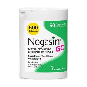 Nogasin GO - 50 Chewable tablets