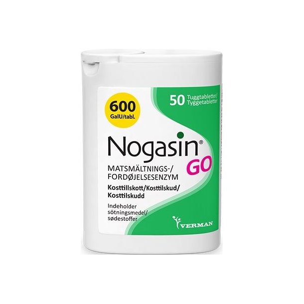 Nogasin GO - 50 Chewable tablets
