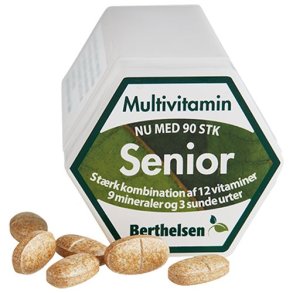 Berthelsen Senior Multivitamin - 90 tablets.