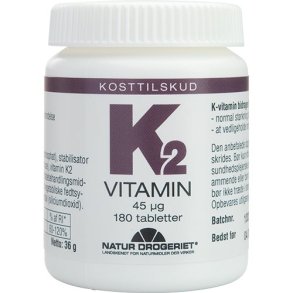 Natur-Drogeriet K2-Vitamin - 180 tab.