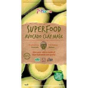 Superfood Avocado Clay Ansigtsmaske - 10 g