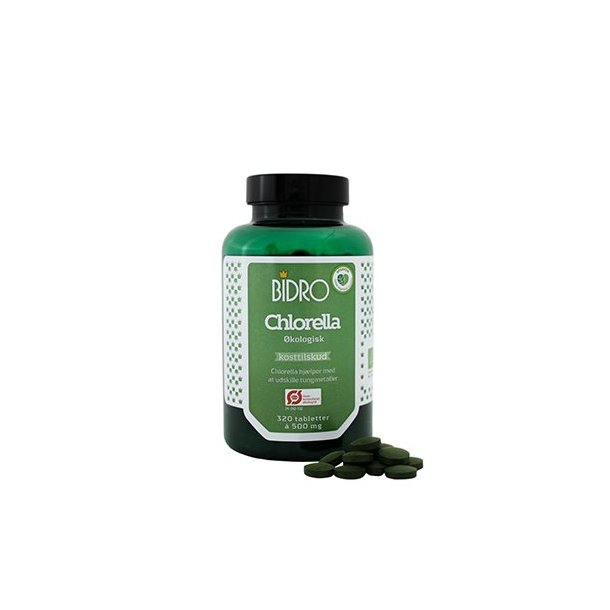 Bidro Chlorella - 320 Tabletter
