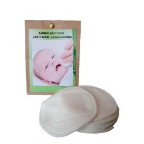 Bamboo Baby Pads, Deliciously Soft and Reusable - 7 pcs.