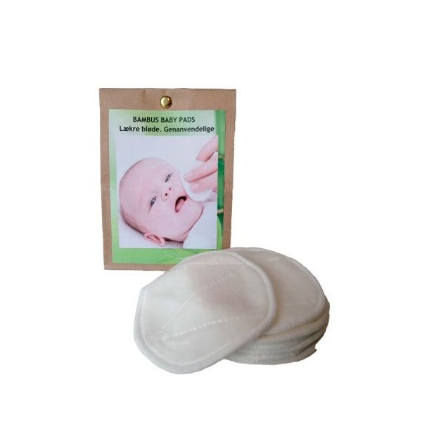 Bambus Baby Pads, Lkre Blde og Genanvendelige - 7 stk.