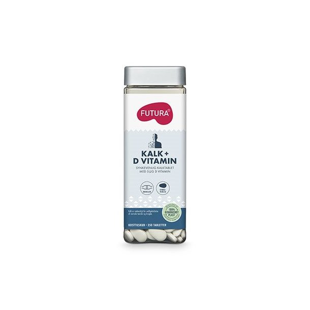 Futura Kalk og D-vitamin - 350 tab