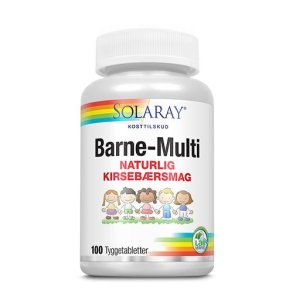 Solaray Barne-Multi Tyggevitamin - 100 stk.