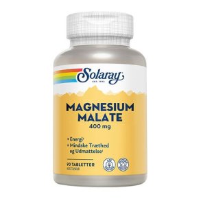 Solaray Magnesium Malate - 90 tab.
