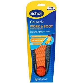 Scholl GelActiv Insole Work & Boot - Str. 40-46,5