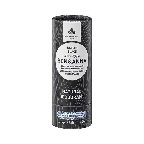 Ben &amp; Anna Deo Stick Urban Black - 40 g.