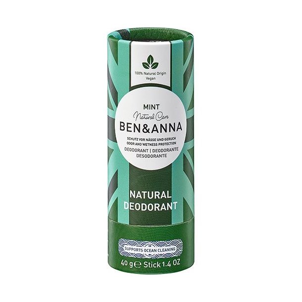 Ben &amp; Anna Deo Stick Mint - 40 g.