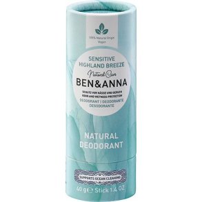 Ben & Anna Sensitiv Deo Stick Highland Breeze - 40 g.