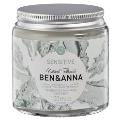 Ben &amp; Anna Dental Care Sensitive Toothpaste without Fluoride - 100 ml.