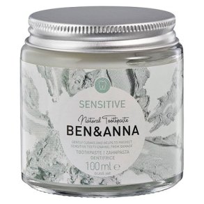 Ben & Anna Dental Care Sensitive Toothpaste without Fluoride - 100 ml.