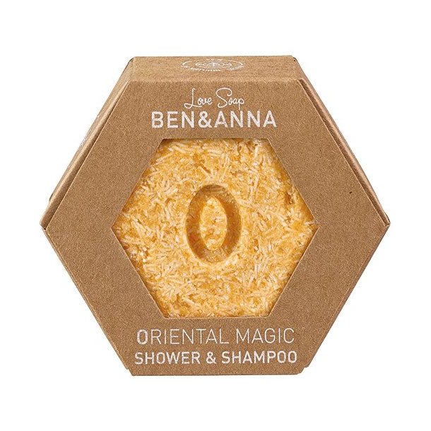 Ben &amp; Anna Love Soap Oriental Magic Shampoo &amp; Shower Bar - 60 g.