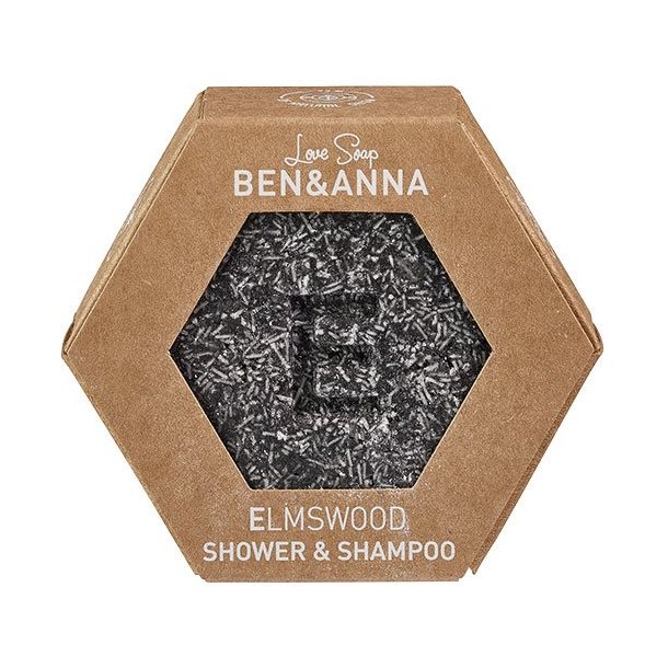 Ben &amp; Anna Love Soap Elmswood Shampoo &amp; Shower Bar - 60 g.