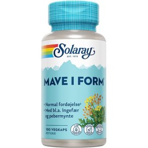 Solaray Stomach in Shape - 100 Capsules