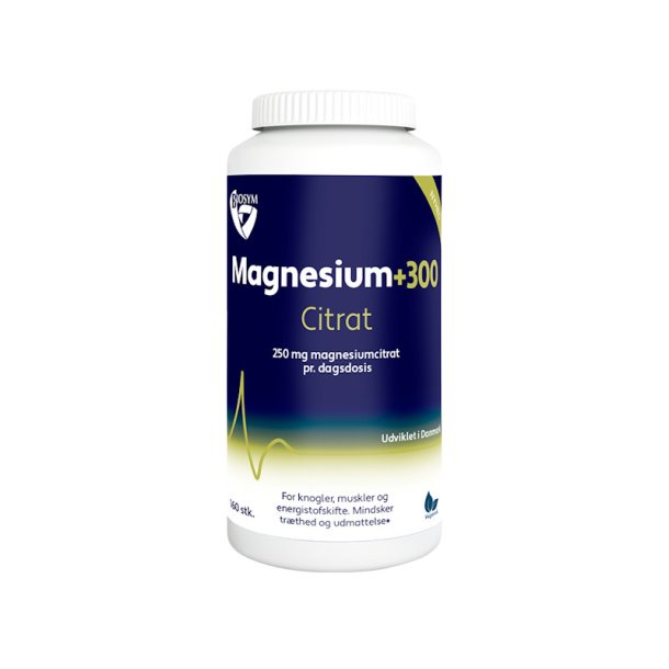 Biosym Magnesium+300 Citrate - 160 capsules