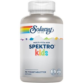 Solaray Spektro Kids tyggetablet - 90 stk.