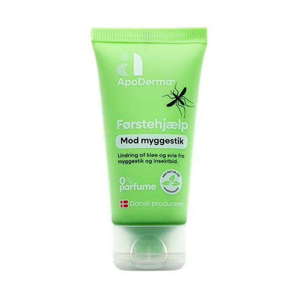 ApoDerma First Aid for Mosquito Bites, Green � 30 ml.
