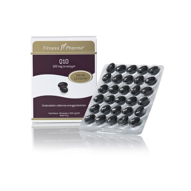 Fitness Pharma Q10 100 mg. - 60 kapsler
