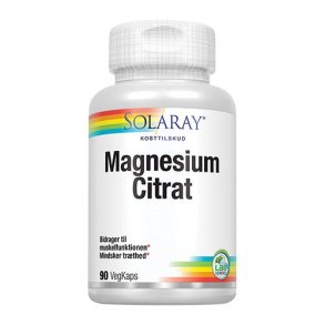 Solaray Magnesium Citrate - 90 pcs.