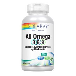 Solaray All Omega 3-6-9 - 180 pcs.