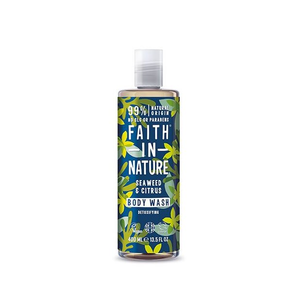 Faith in Nature Showergel Alge ekstrakt og Citrus - 400 ml