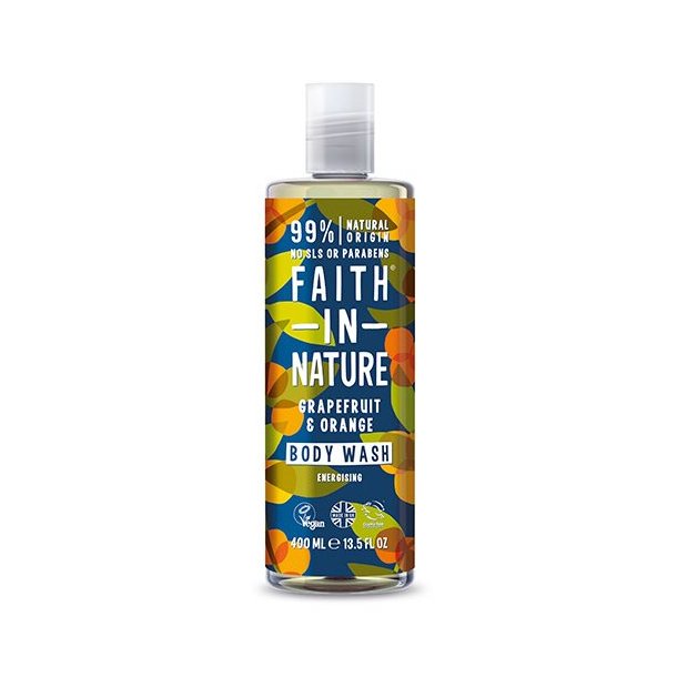 Faith in Nature Grape og Orange Showergel - 400 ml
