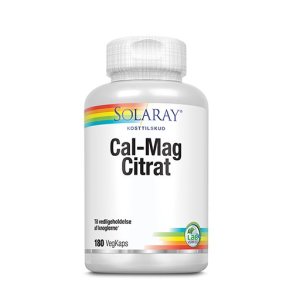 Solaray Cal-Mag Citrate - 180 pcs.