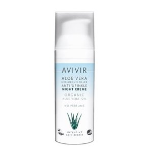 AVIVIR Aloe Vera Anti Wrinkle Night Cream 72 per cent. - 50 ml.