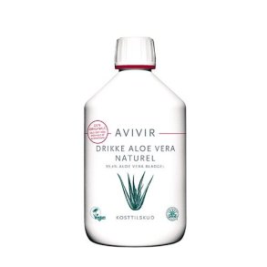 AVIVIR Aloe Vera Drikke Naturel 99,7 pct. - 500 ml.