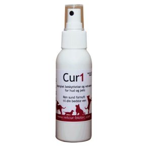 Cur1 Spray mod Lopper og Flter til Hund - 100 ml.