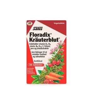 Floradix Kräuterblut Herbal Iron - 50 tabs.