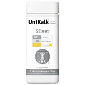 UniKalk Silver Chewing tablet. m. Extra D - 90 losses.