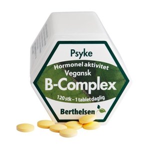 Berthelsen B-Complex Vegansk - 120 tabl.