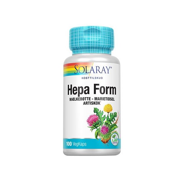 Solaray Hepa Form - 100 kapsler