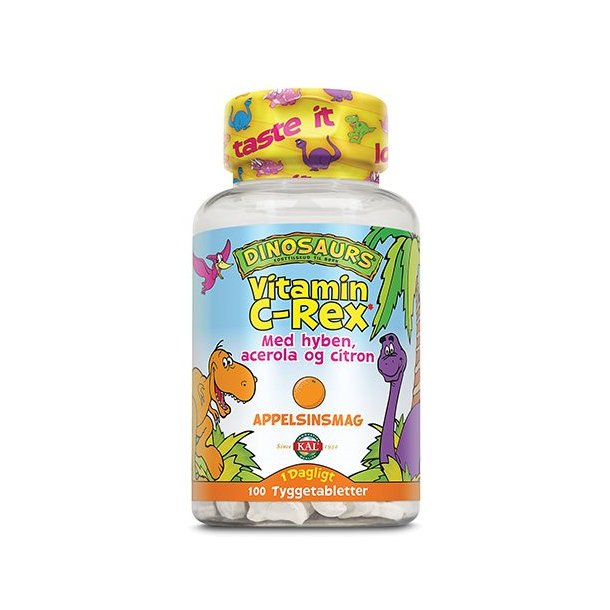 Solaray DinoSaurs Tygge C-vitaminer - 100 kapsler