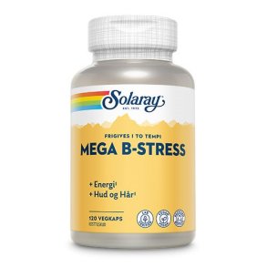 Solaray Mega B-Stress - 120 Capsules