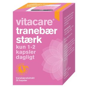 Vitacare Tranebr Strk - 30 kap.