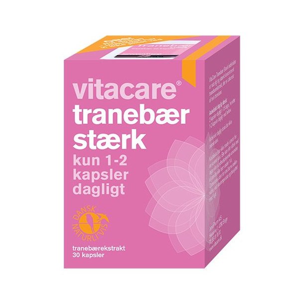 Vitacare Tranebr Strk - 30 kap.